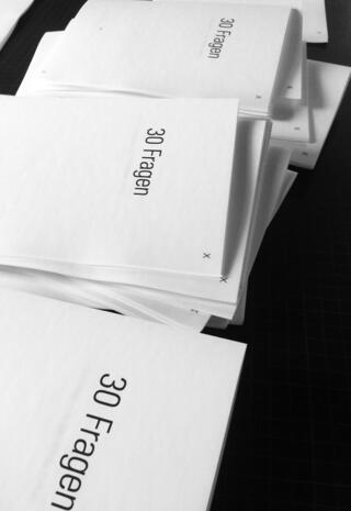 Publikation 30 Fragen an den White Cube